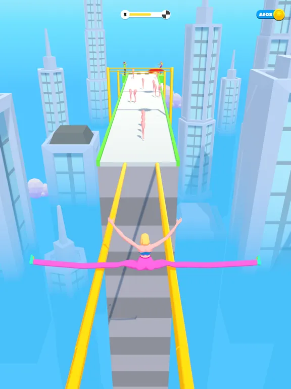 Zrzuty ekranu Handstand Run 3D iPad 