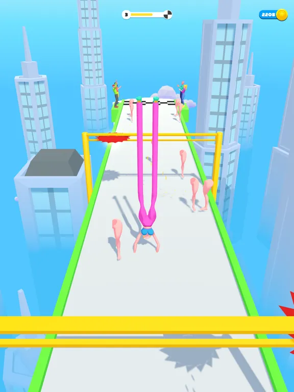 Zrzuty ekranu Handstand Run 3D iPad 