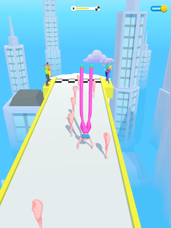 Zrzuty ekranu Handstand Run 3D iPad 