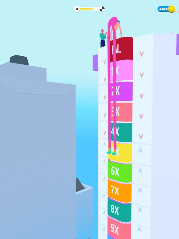 Zrzuty ekranu Handstand Run 3D iPad 