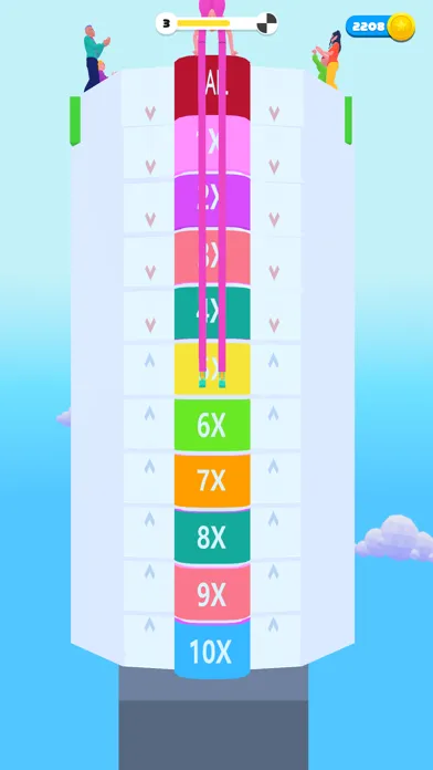 Zrzuty ekranu Handstand Run 3D