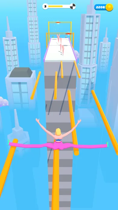 Zrzuty ekranu Handstand Run 3D