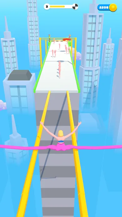 Zrzuty ekranu Handstand Run 3D