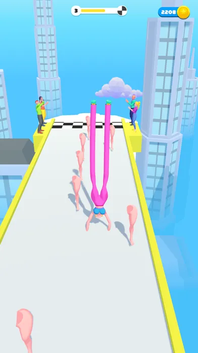 Zrzuty ekranu Handstand Run 3D