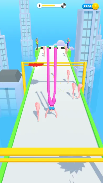 Zrzuty ekranu Handstand Run 3D