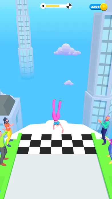 Zrzuty ekranu Handstand Run 3D