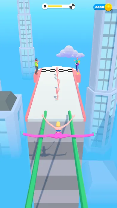 Zrzuty ekranu Handstand Run 3D