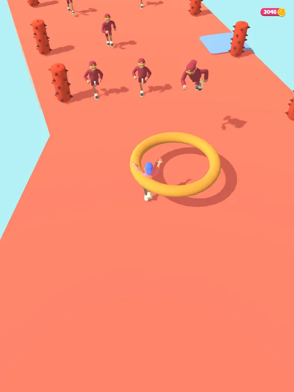 Hula Hoop Run 3D iPad  Screenshots