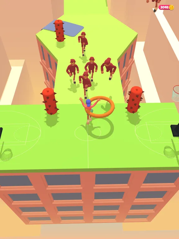 Hula Hoop Run 3D iPad  Screenshots