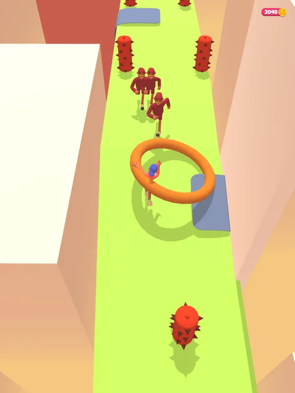 Hula Hoop Run 3D iPad  Screenshots