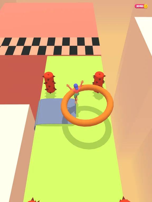Hula Hoop Run 3D iPad  Screenshots