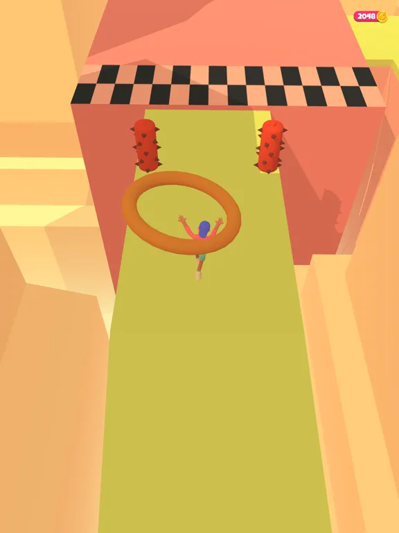 Hula Hoop Run 3D iPad  Screenshots
