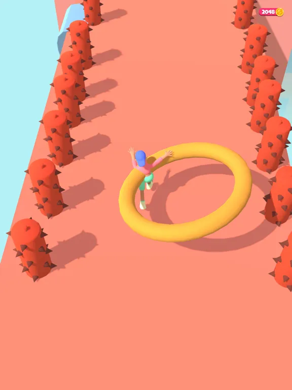 Hula Hoop Run 3D iPad  Screenshots