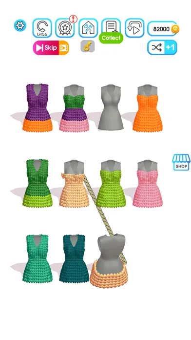 تصاویر Knit Sort Puzzle