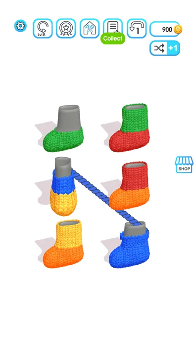 تصاویر Knit Sort Puzzle