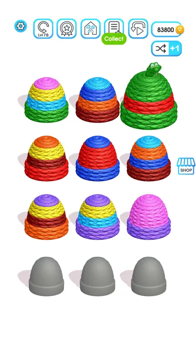 تصاویر Knit Sort Puzzle
