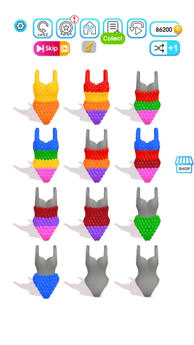 تصاویر Knit Sort Puzzle