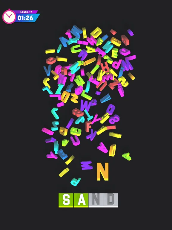 Скриншоты Letter Stack 3D iPad 