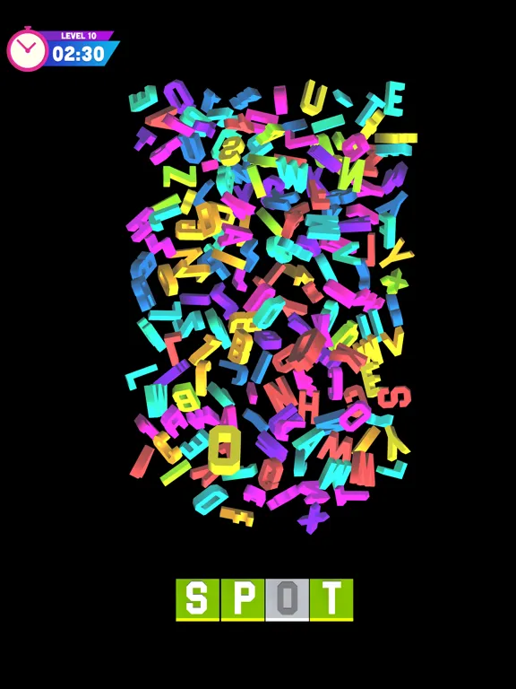 Скриншоты Letter Stack 3D iPad 