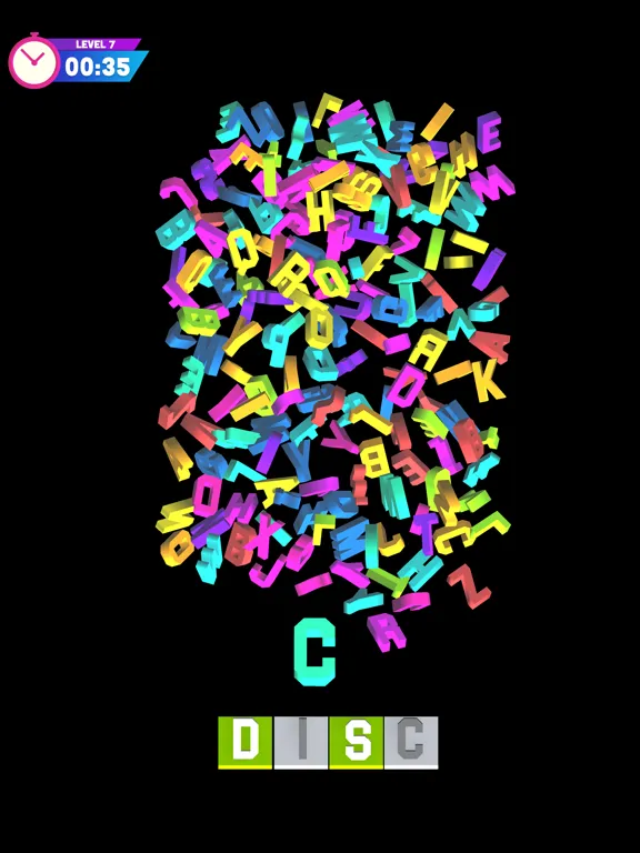 Скриншоты Letter Stack 3D iPad 