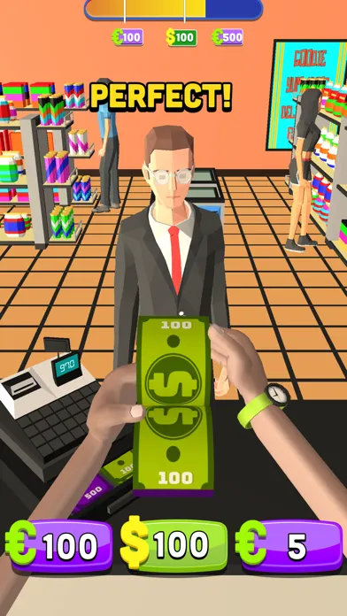 Captures d'écran de Money Count 3D