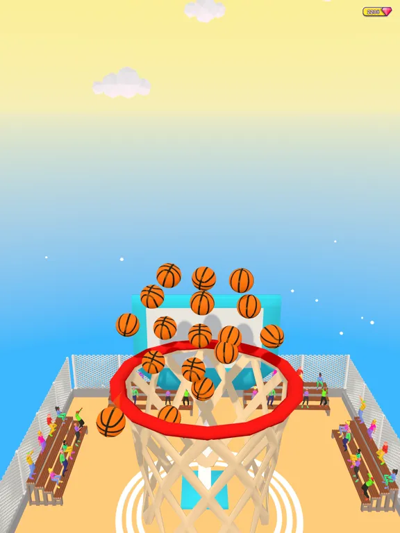 Ảnh chụp màn hình của Rising Ball 3D iPad 
