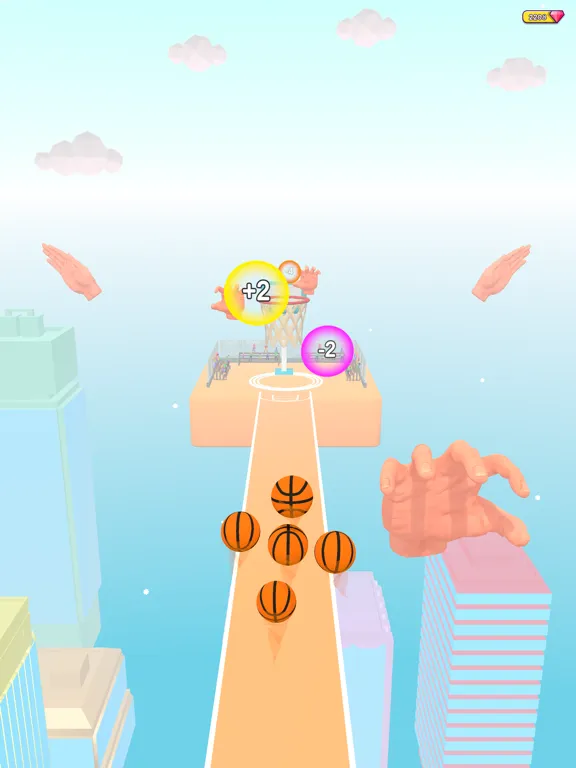 Ảnh chụp màn hình của Rising Ball 3D iPad 