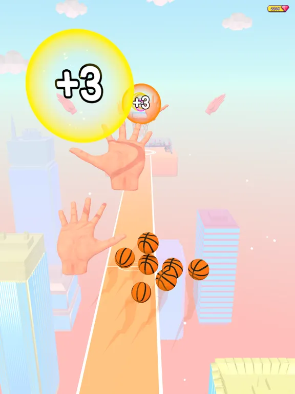 Ảnh chụp màn hình của Rising Ball 3D iPad 