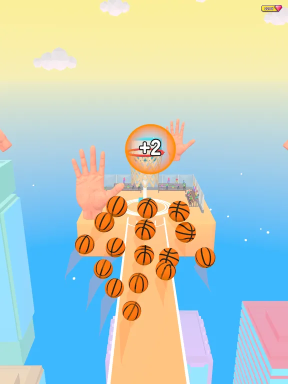 Ảnh chụp màn hình của Rising Ball 3D iPad 