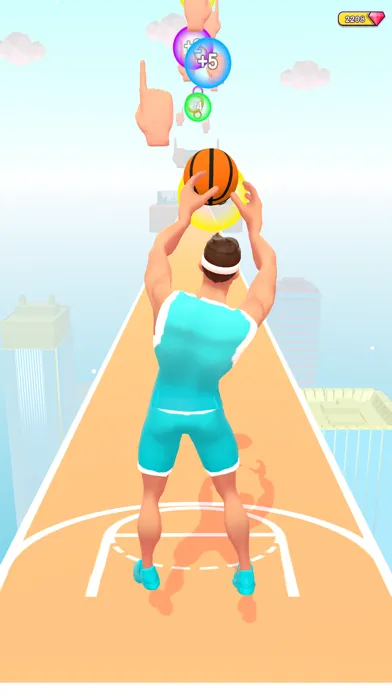 Ảnh chụp màn hình của Rising Ball 3D