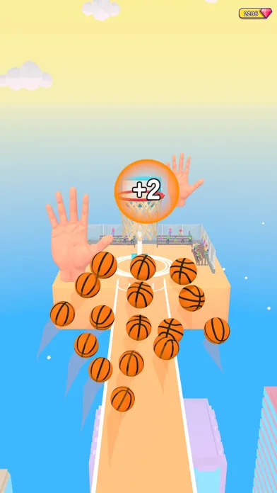 Ảnh chụp màn hình của Rising Ball 3D