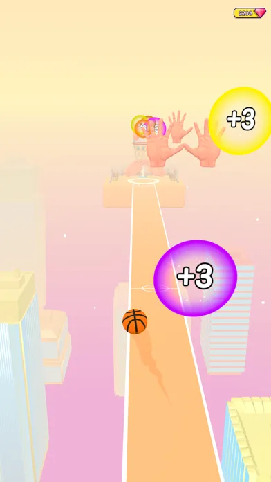 Ảnh chụp màn hình của Rising Ball 3D