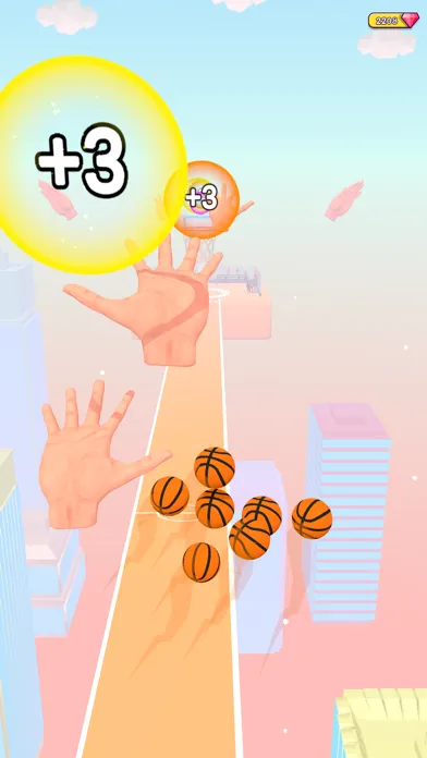 Ảnh chụp màn hình của Rising Ball 3D
