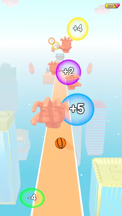 Ảnh chụp màn hình của Rising Ball 3D