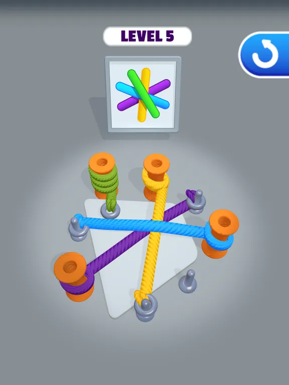 Rope Roll iPad  スクリーンショット