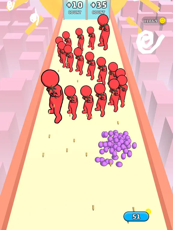 Scatter Ball 3D iPad  스크린샷