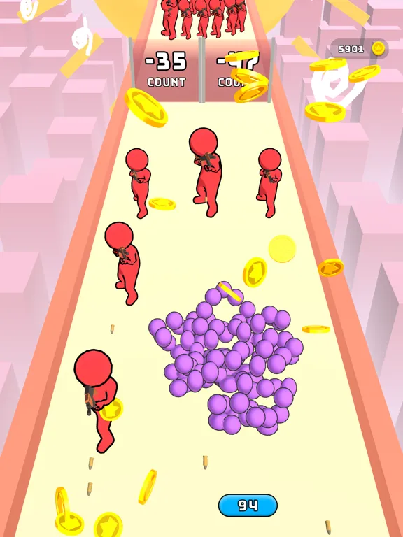 Scatter Ball 3D iPad  스크린샷