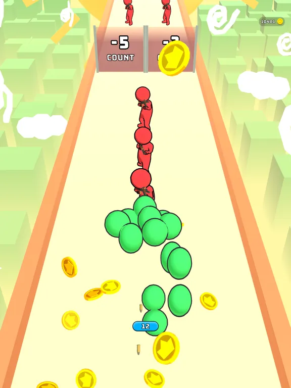 Scatter Ball 3D iPad  스크린샷