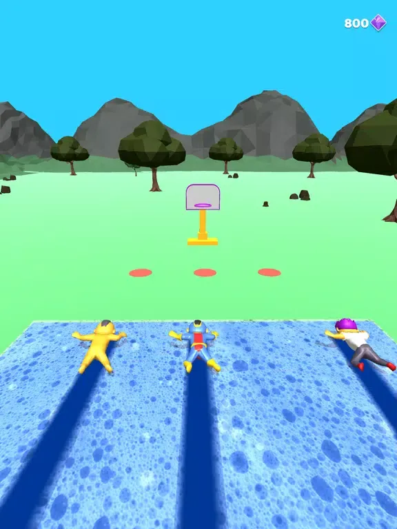 ภาพหน้าจอของ Slide Dunker iPad 