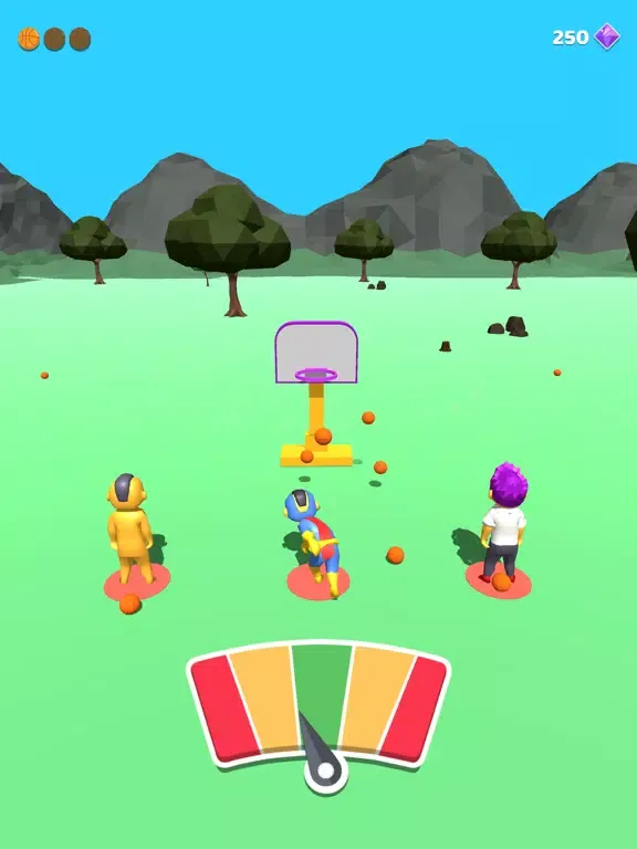 ภาพหน้าจอของ Slide Dunker iPad 