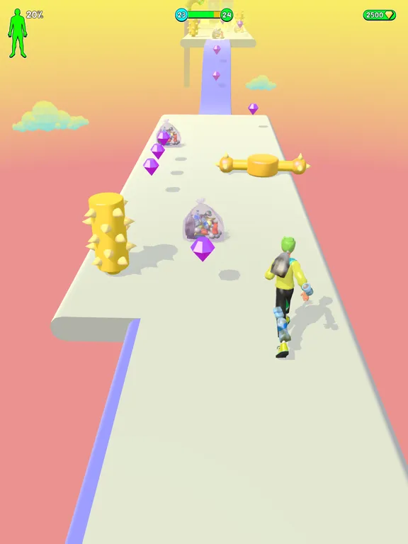 صور Trash Man 3D iPad 