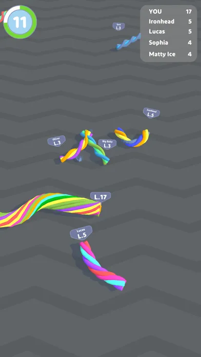 Captures d'écran de Twisty Rope IO