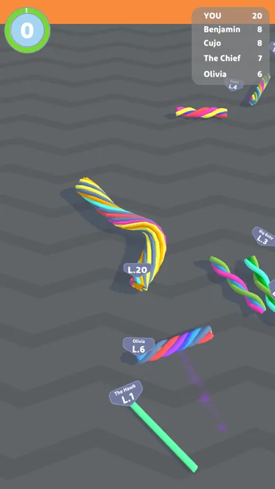 Captures d'écran de Twisty Rope IO