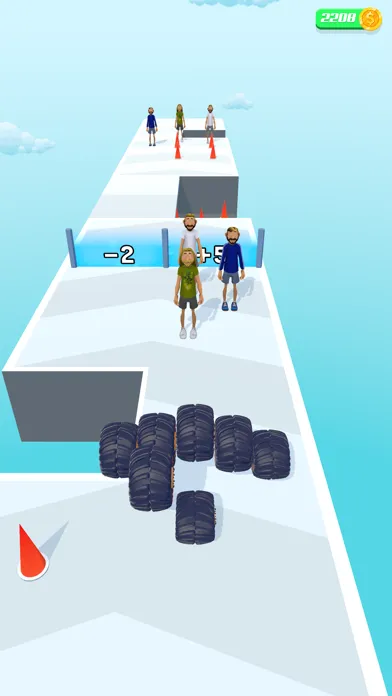 Wheel Run 3D Screenshots