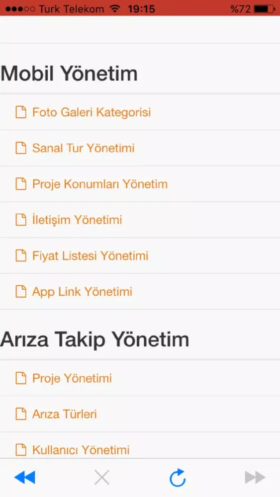 Özoğlu Özbay Grup Arıza Takip سکرین شاٹس