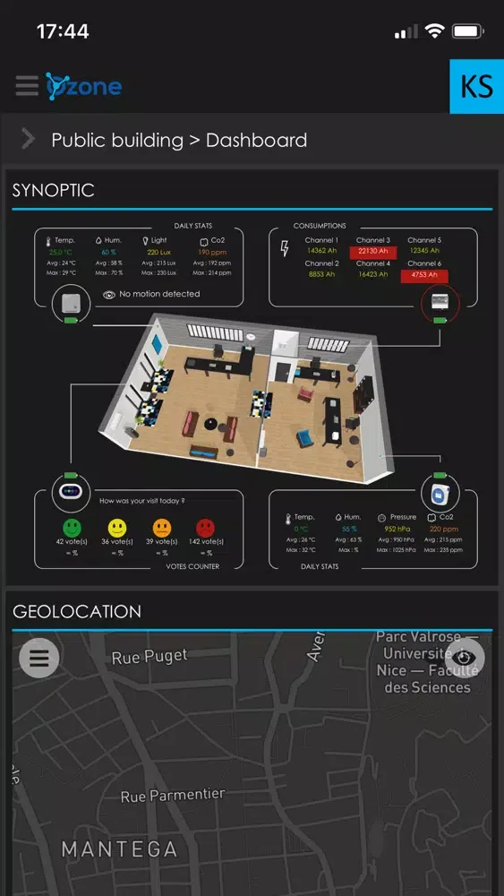 O-ZONE IoT PLATFORM স্ক্রিনশট