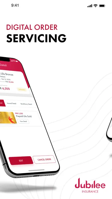 ภาพหน้าจอของ Jubilee i-Insure Agent