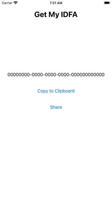 Get My IDFA App স্ক্রিনশট