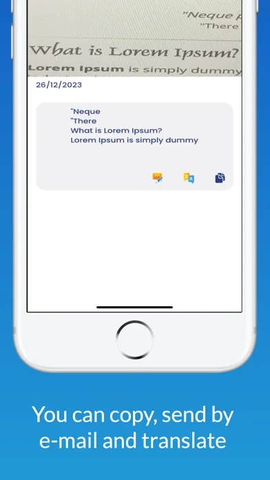 Zrzuty ekranu Lens OCR - Image To Text