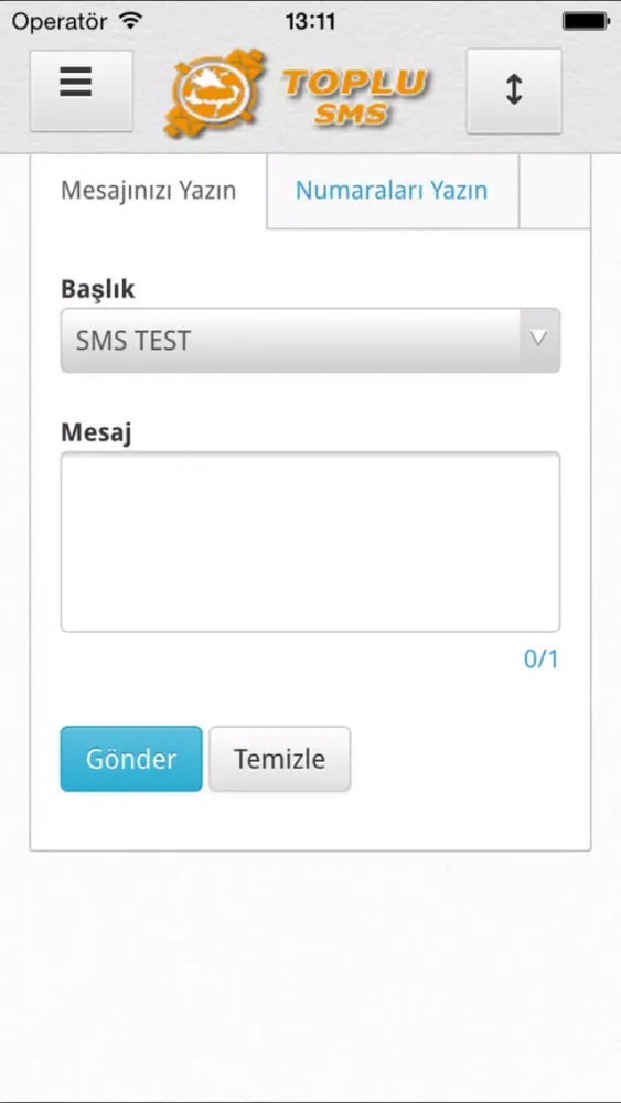 Başlıklı SMS سکرین شاٹس